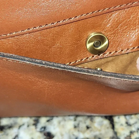 Patricia Nash Sora Braided Stitch Leather Cutout Satchel - Picture 12 of 13